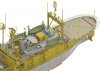 Hasegawa HP001 Antarctic research ship Soya Second Antarctic expedition 1/250